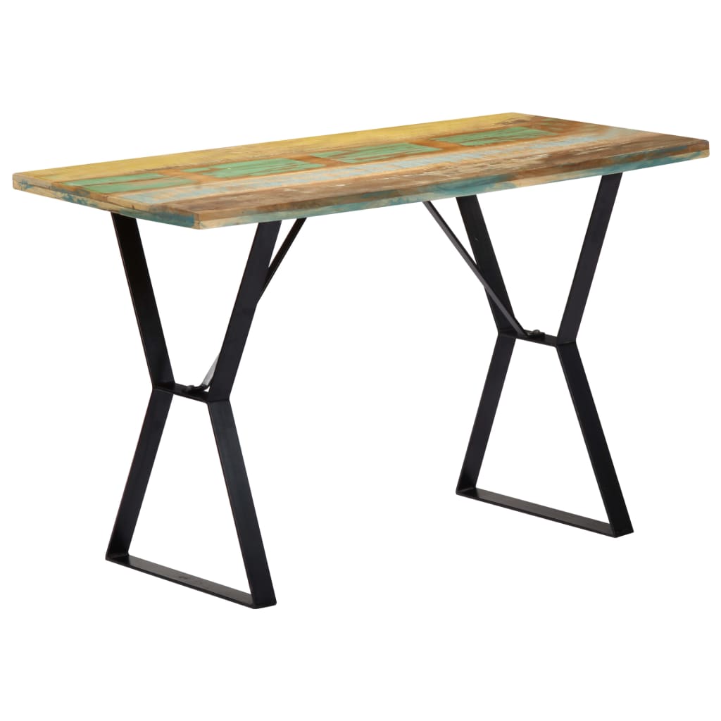 Table à manger 120x60x76 cm en bois de manguier massif