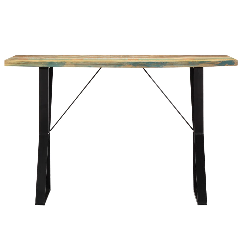 Table à manger 120x60x76 cm en bois de manguier massif