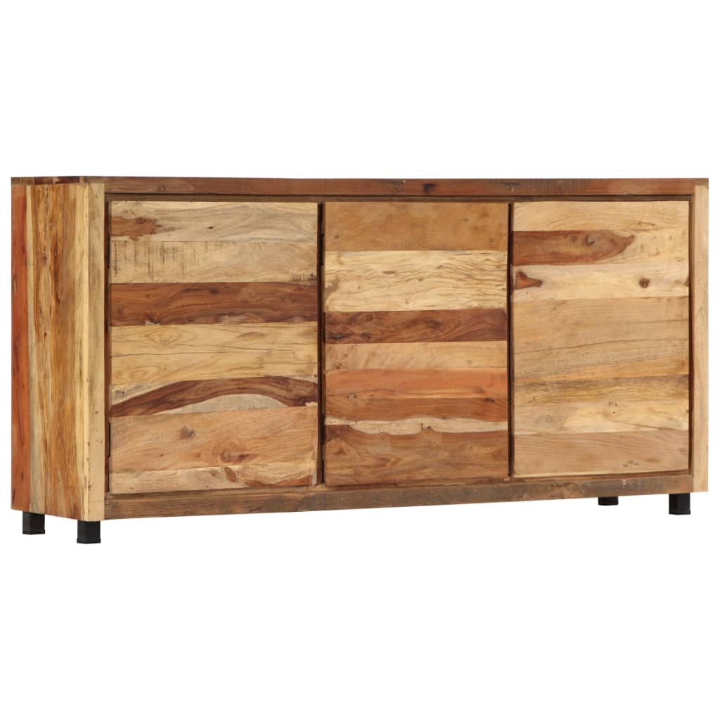 Meuble d'appoint 160x38x79 cm en bois massif recyclé