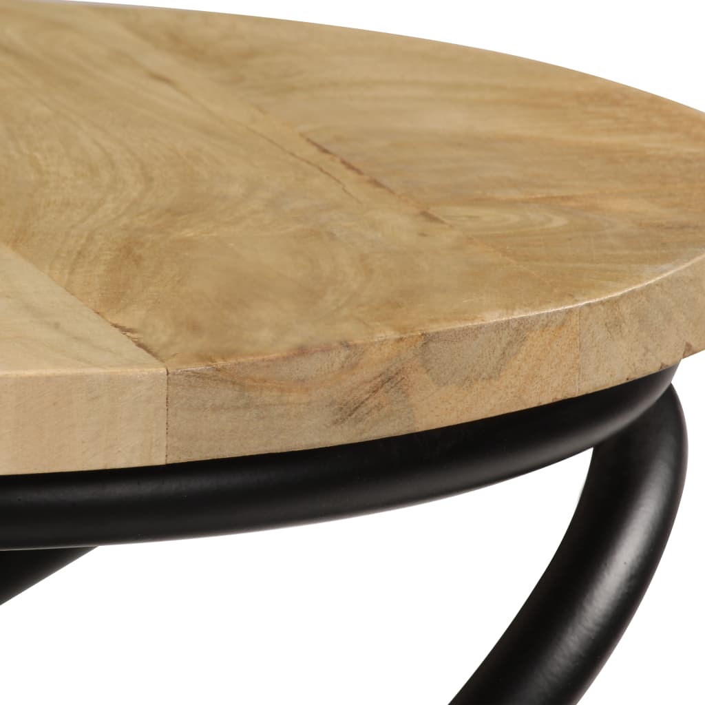 Table d'appoint en bois massif recyclé