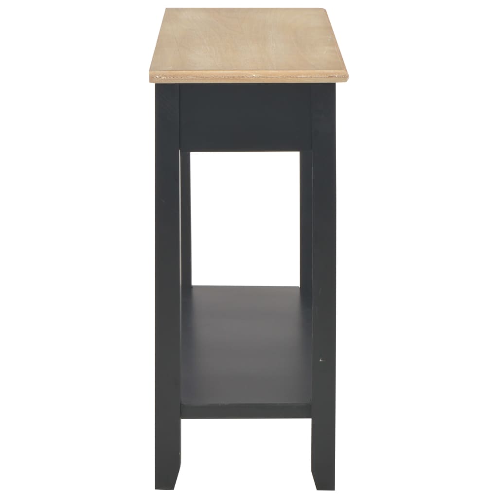 Table murale 110x35x80 cm bois