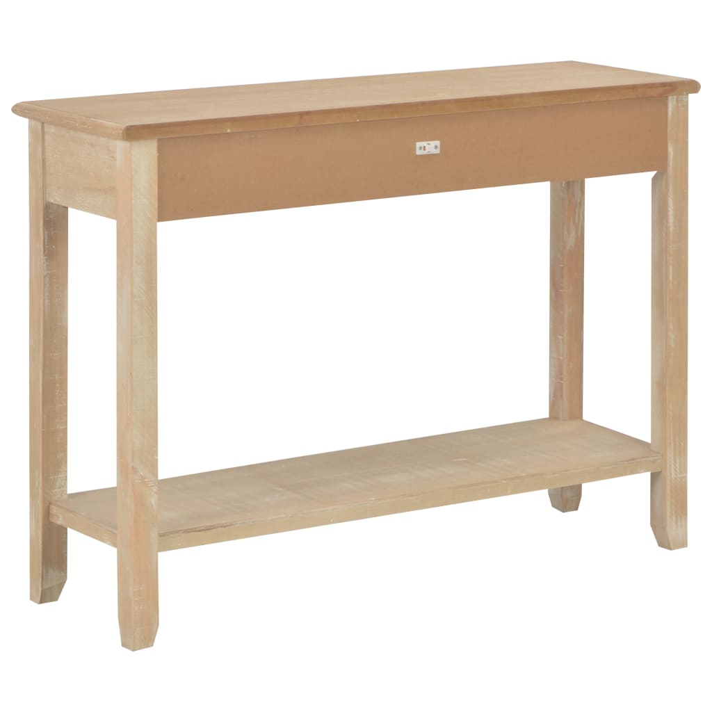 Table murale 110x35x80 cm bois