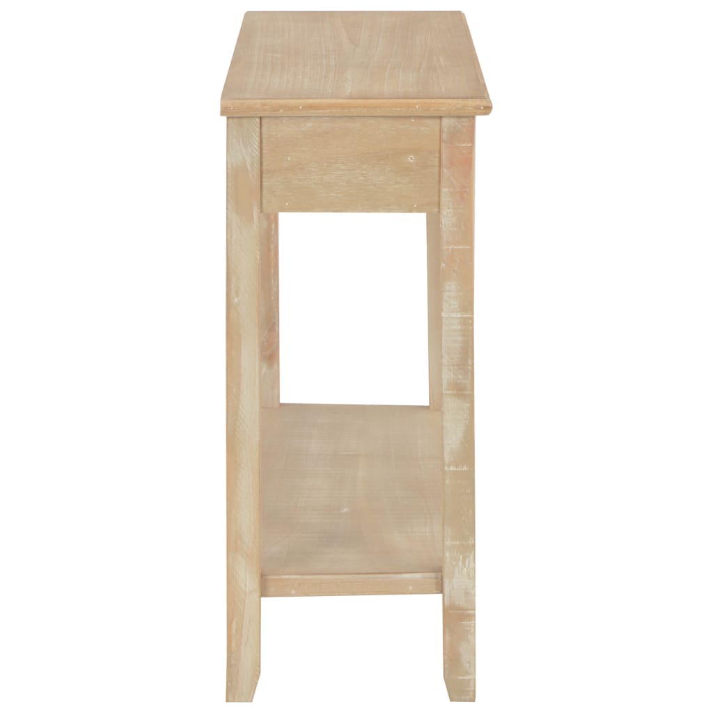 Table murale 110x35x80 cm bois