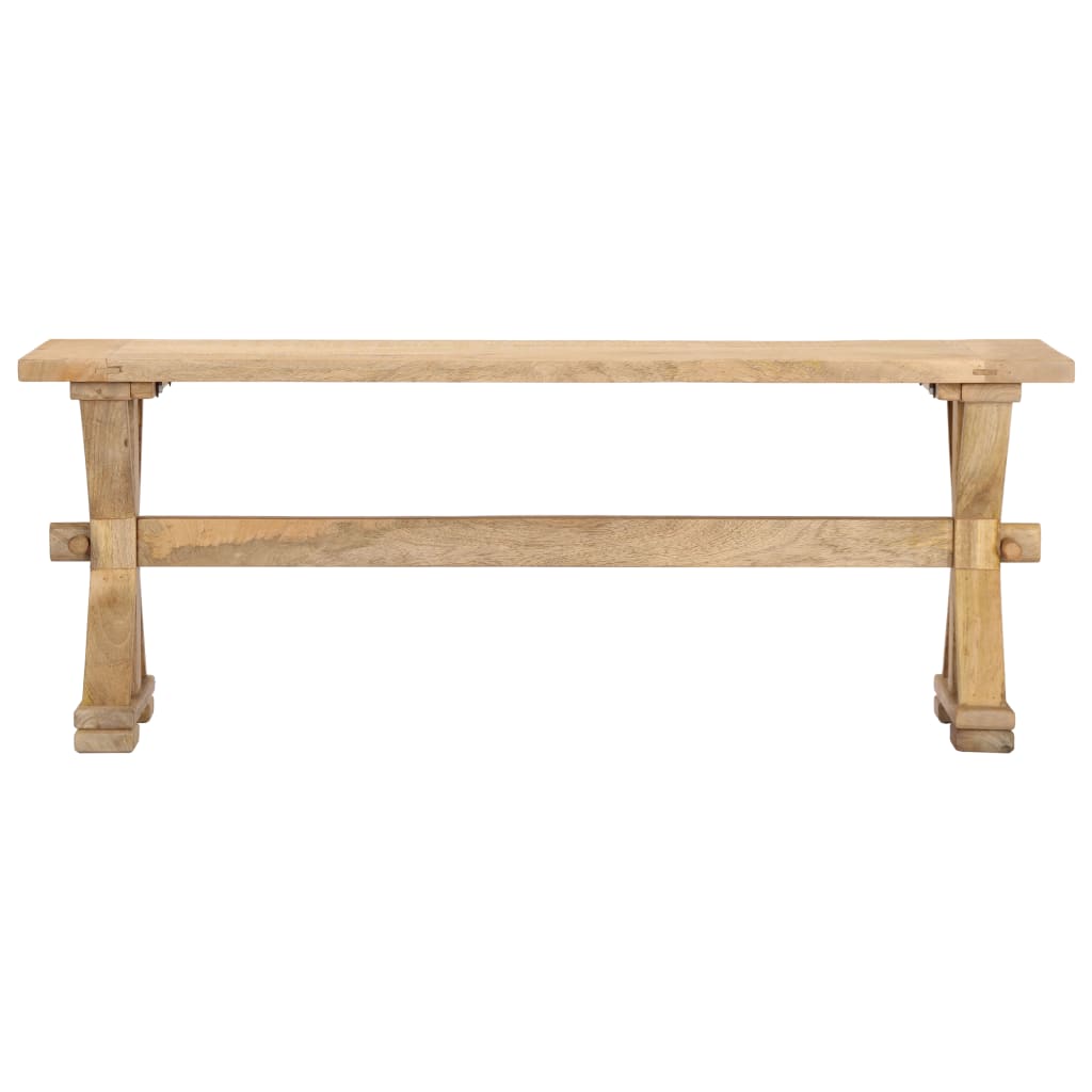 Banc 110x35x45 cm en manguier massif