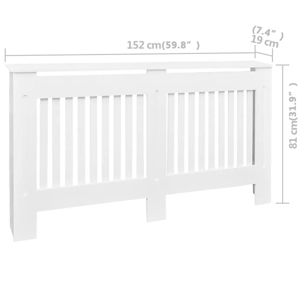 Radiatorombouw 172x19x81 cm MDF