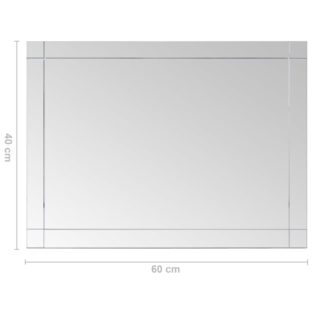 Wandspiegel 80x60 cm glas