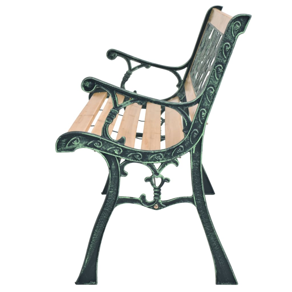 Banc de jardin 122 cm en bois de pin massif