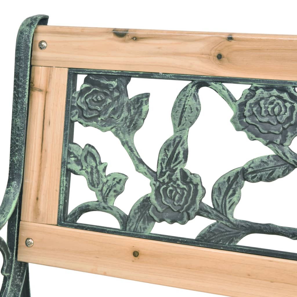 Banc de jardin 122 cm en bois de pin massif