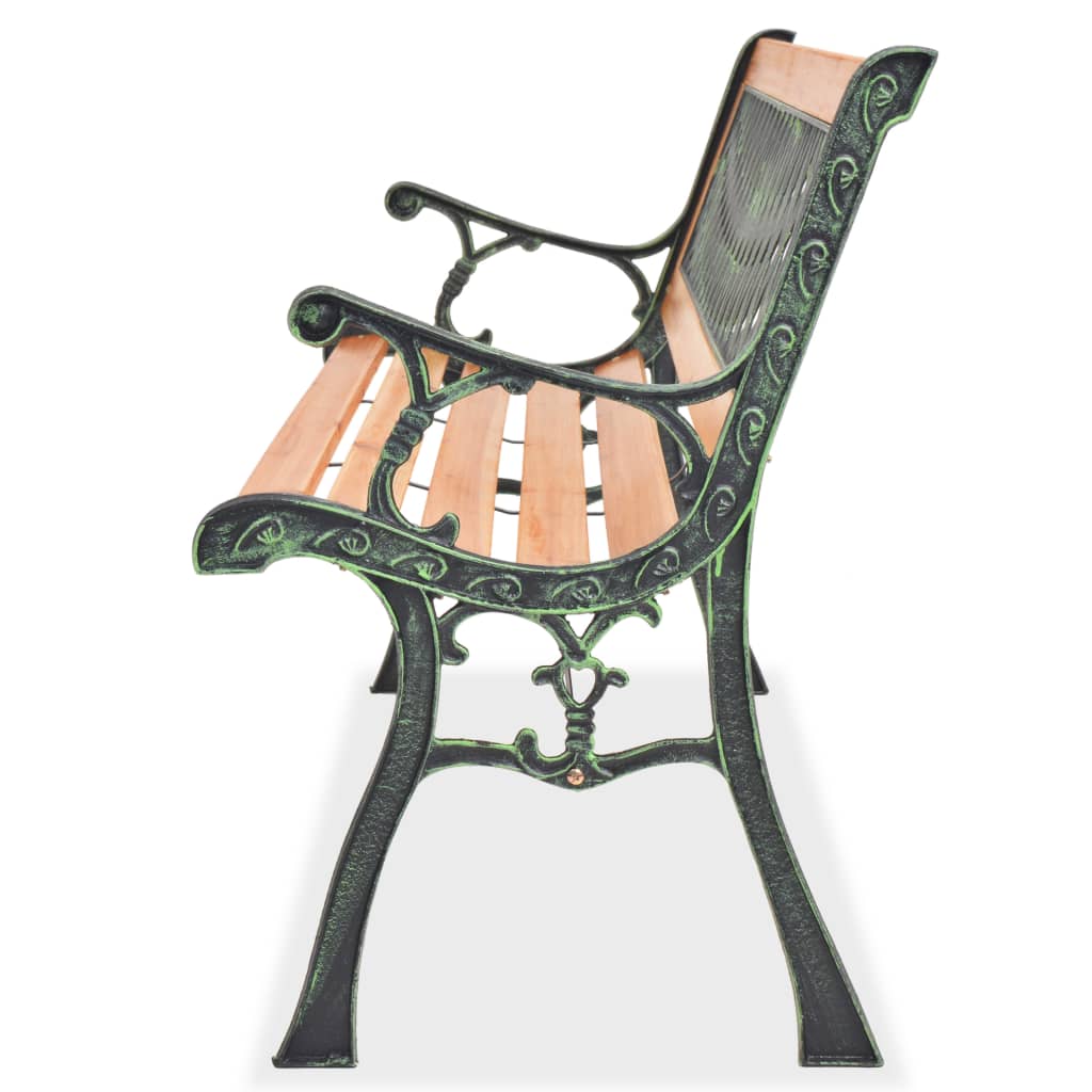 Banc de jardin 122 cm en bois de pin massif