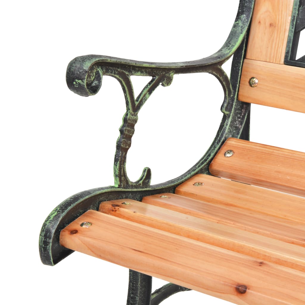 Banc de jardin 122 cm en bois de pin massif