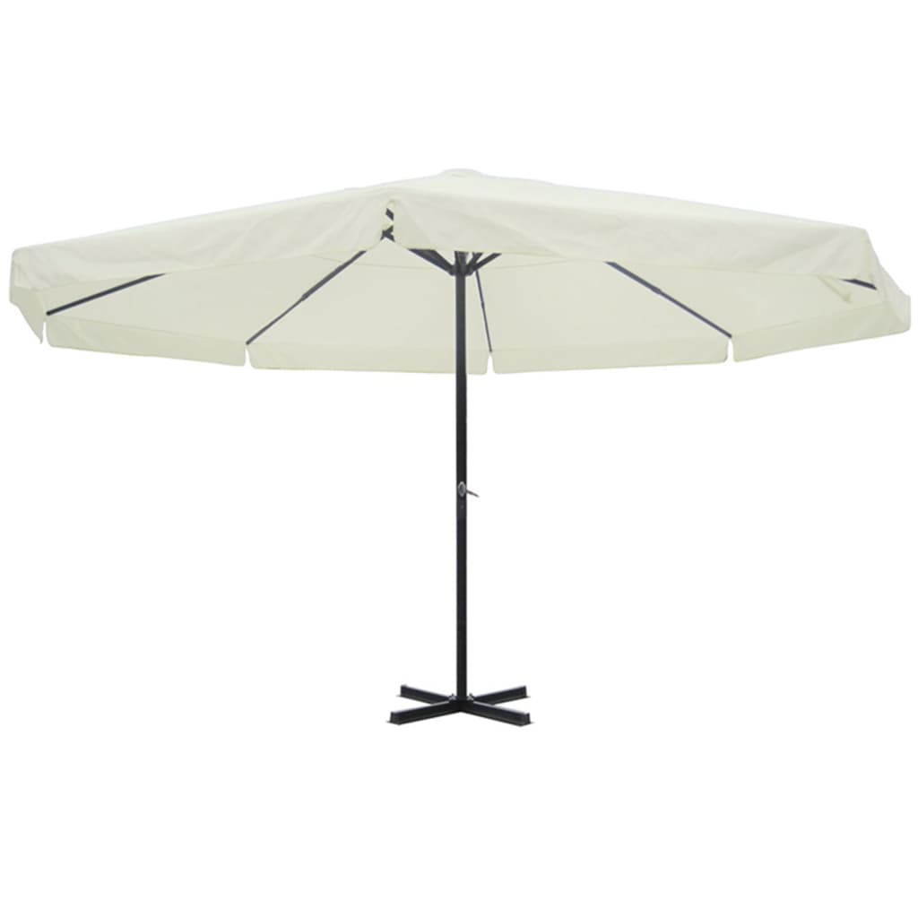 Parasol Samos 500 cm aluminium groen