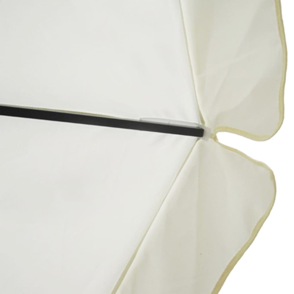 Parasol Samos 500 cm aluminium groen