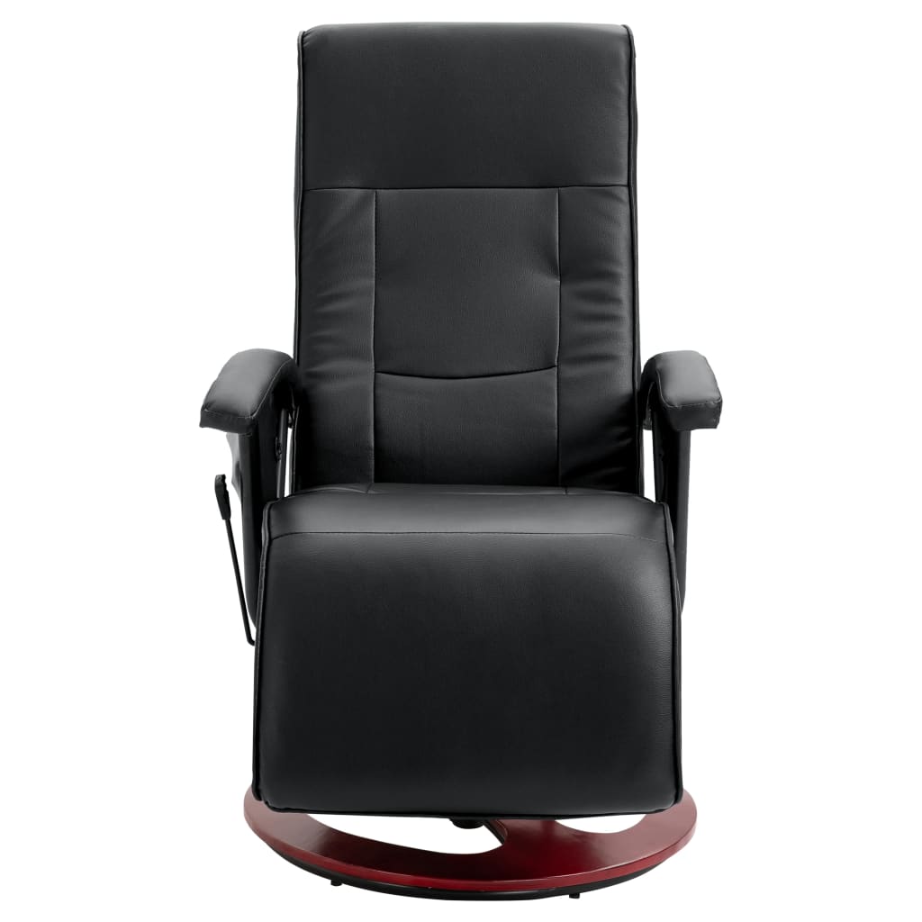 Fauteuil de massage cuir artificiel blanc crème