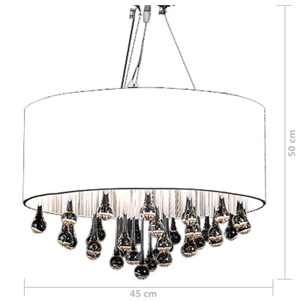 Lustre avec 85 cristaux