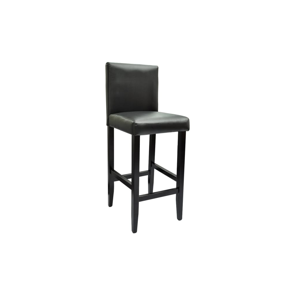 Tabourets de bar 2 pcs simili cuir