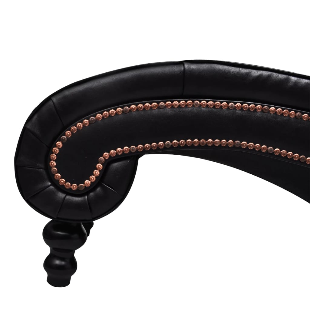 Chaise longue fluweel