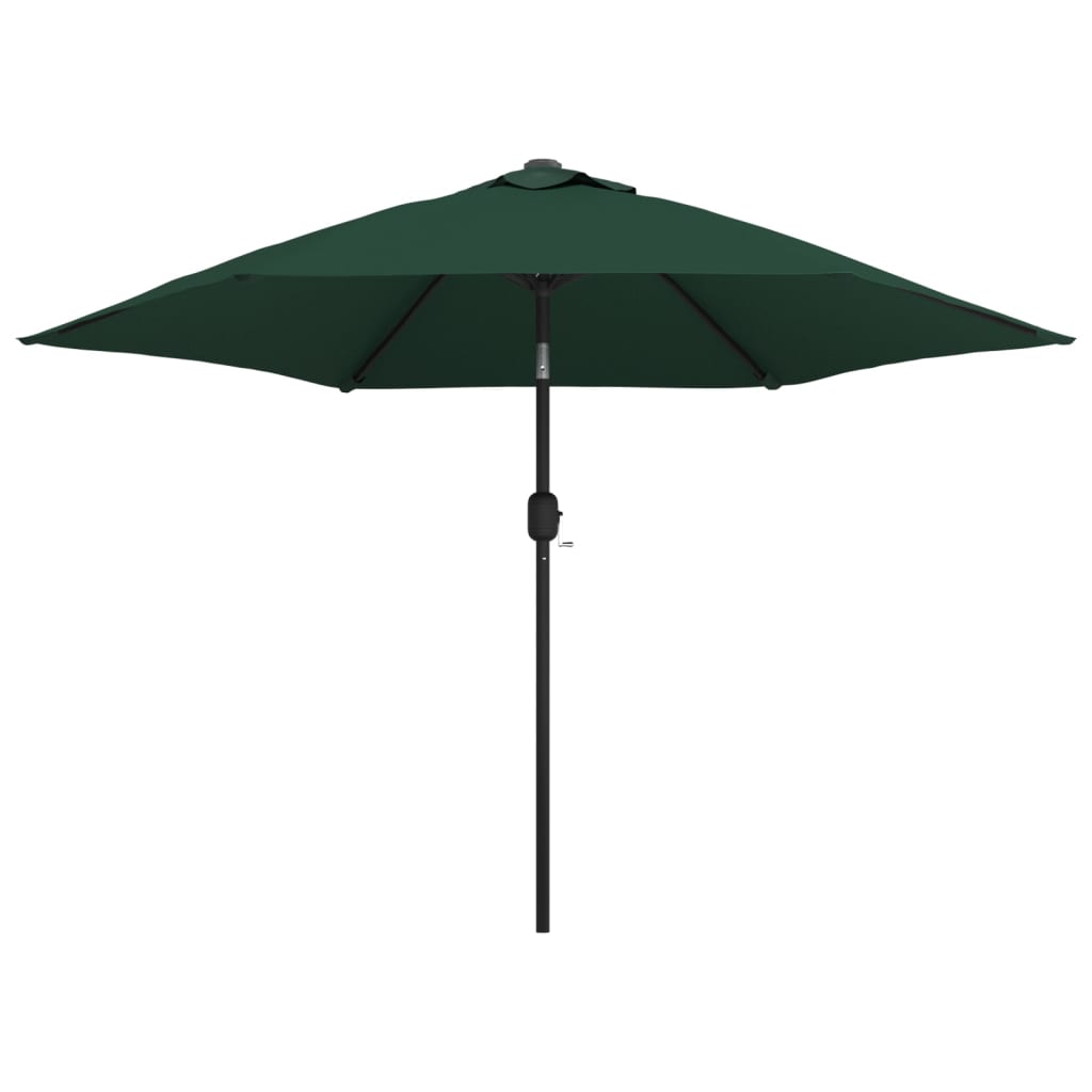 Parasol met stalen paal 3 m zandwit