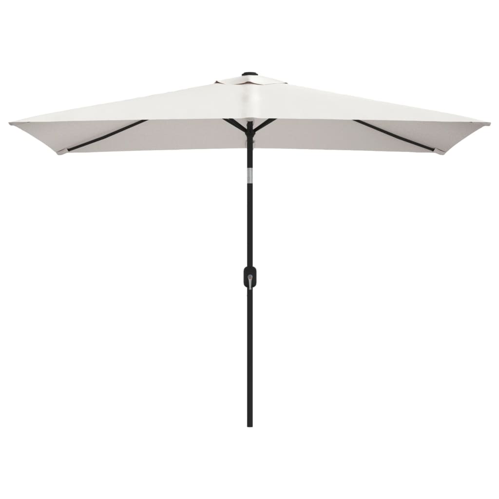 Parasol met metalen paal 300x200 cm