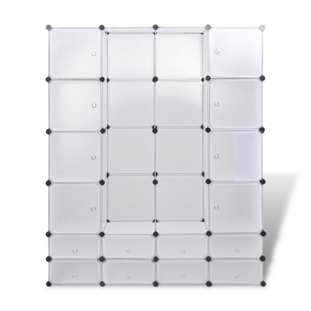 Modulaire kast met 14 compartimenten 37 x 146 x 180,5 cm