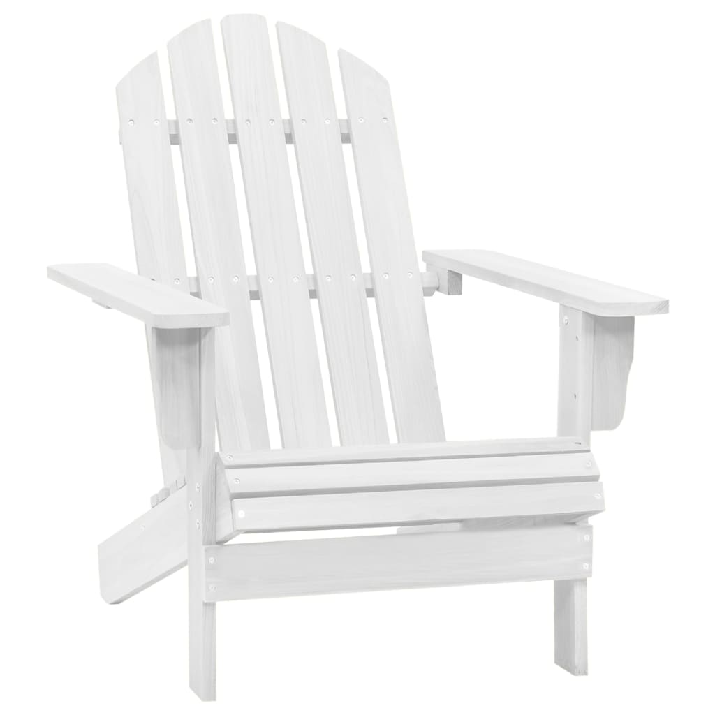 Chaise de jardin Adirondack en bois de pin massif vert