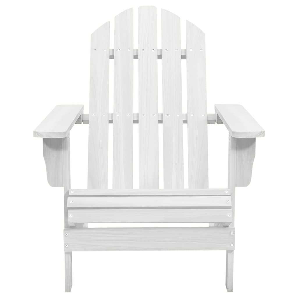 Chaise de jardin Adirondack en bois de pin massif vert