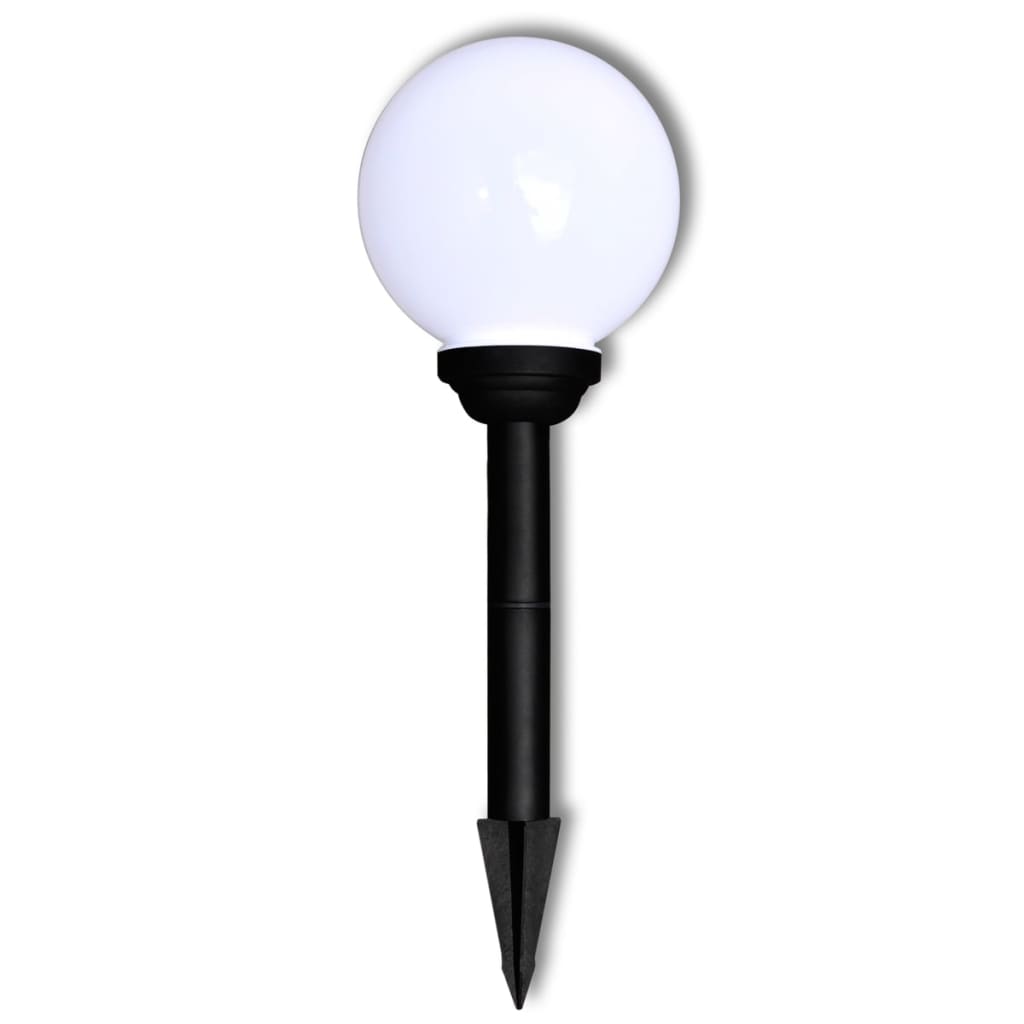 Tuinpadlampen 6 st met grondpin LED 20 cm