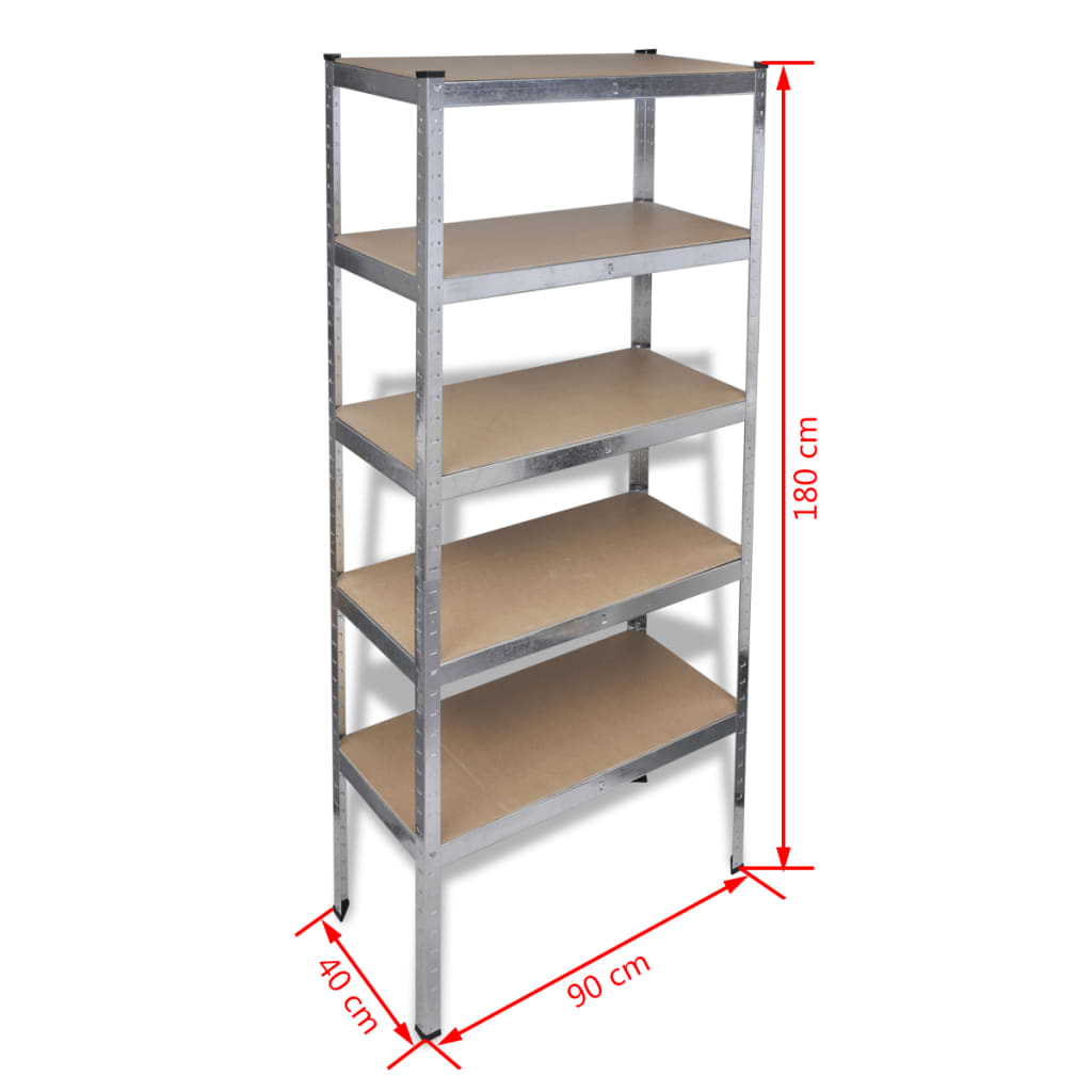 Support de rangement pour le garage 10 pcs