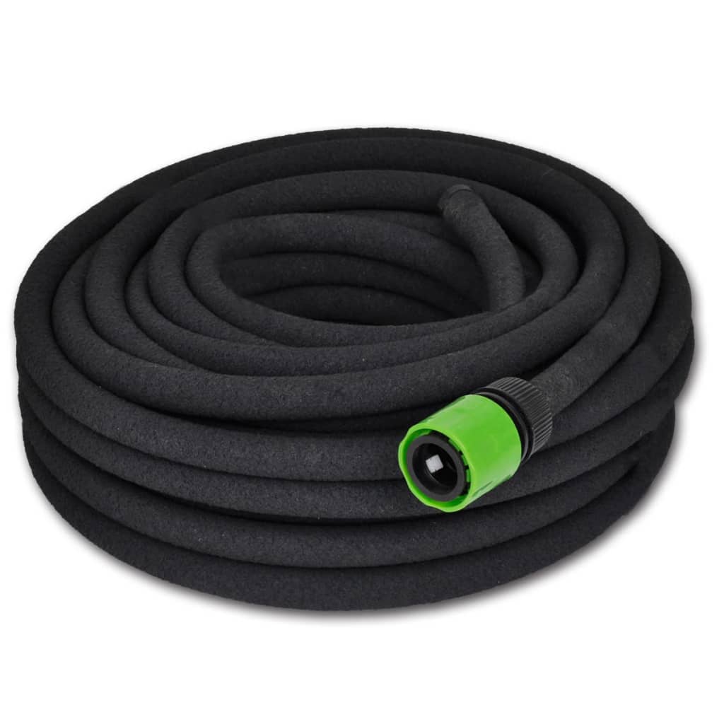 Druppelslang 0,6'' 10 m rubber zwart