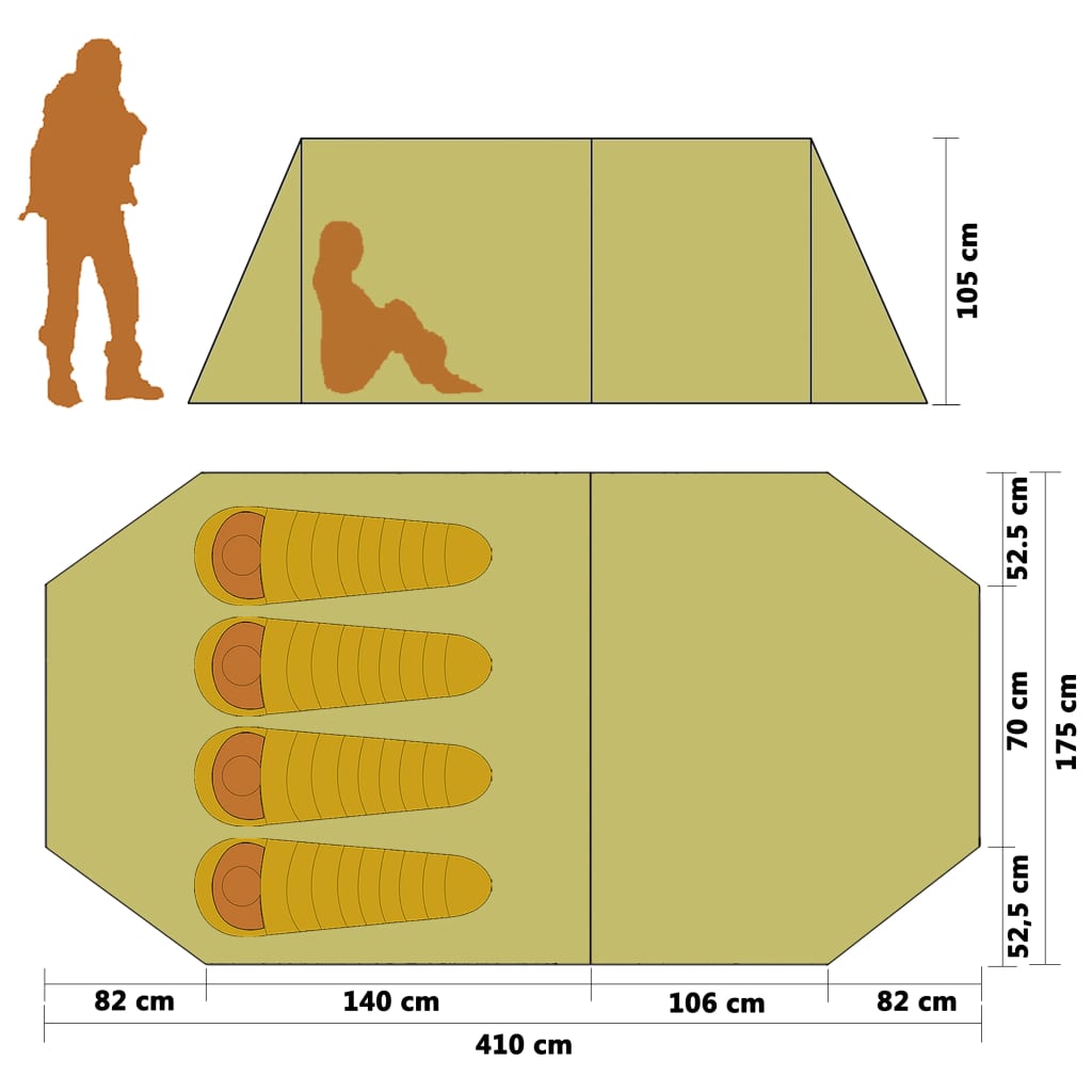 Tent 4-persoons