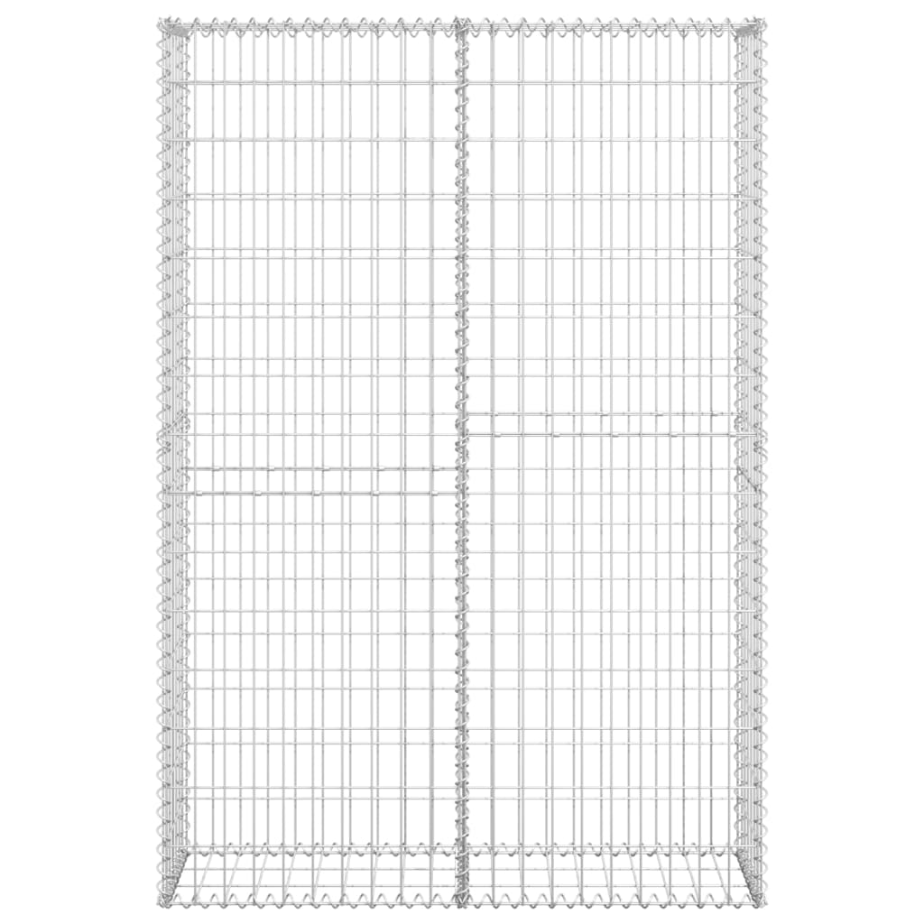 Schanskorf met deksels 150x100x30 cm gegalvaniseerd draad