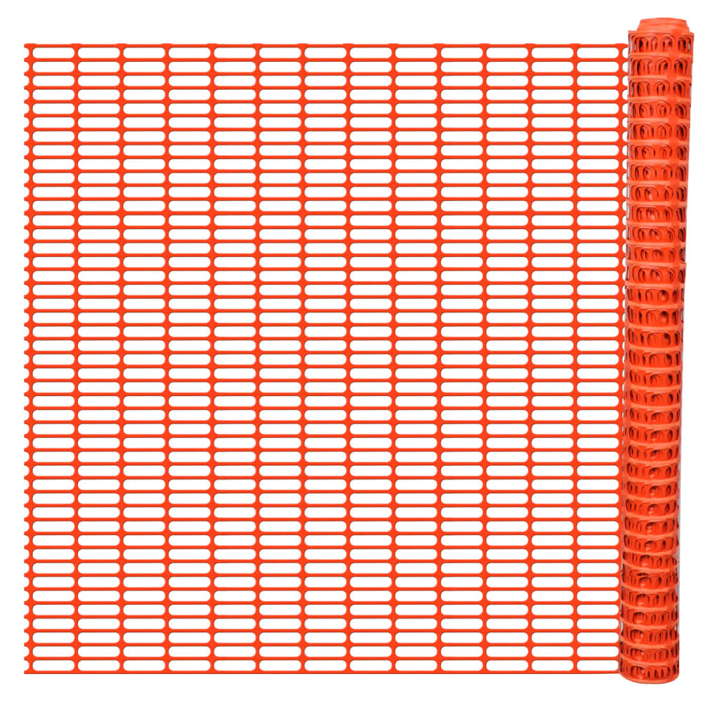 Grillage barrière 30 m orange