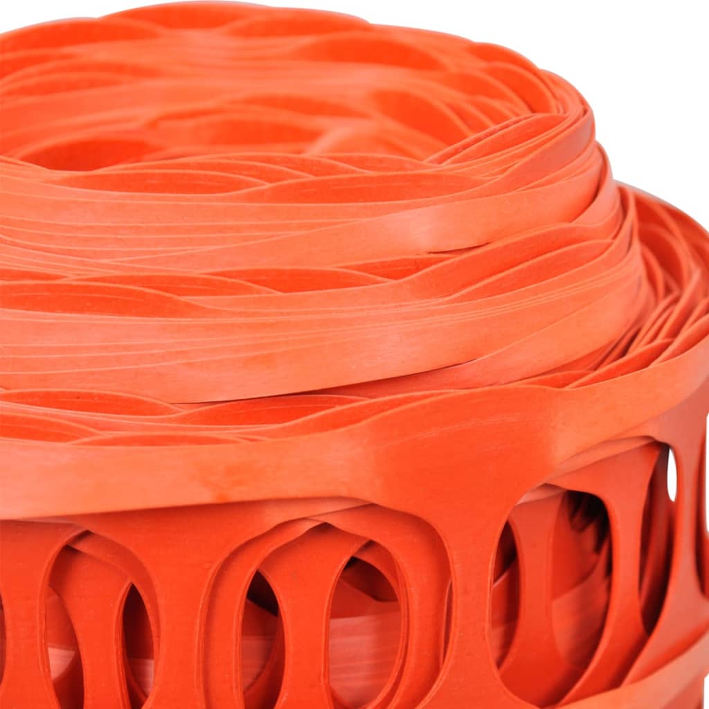 Grillage barrière 30 m orange