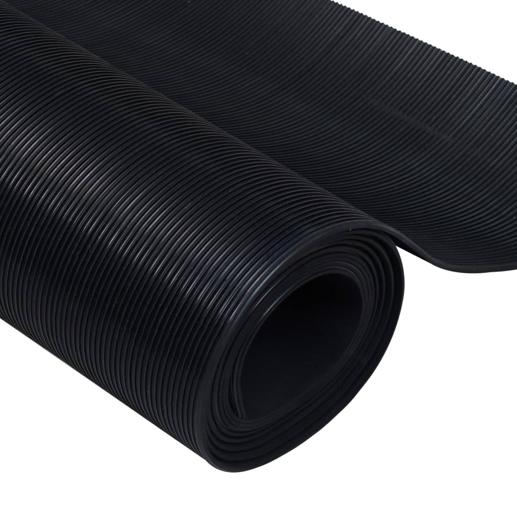 Vloermat anti-slip 3 mm 1,5x4 m rubber ruit