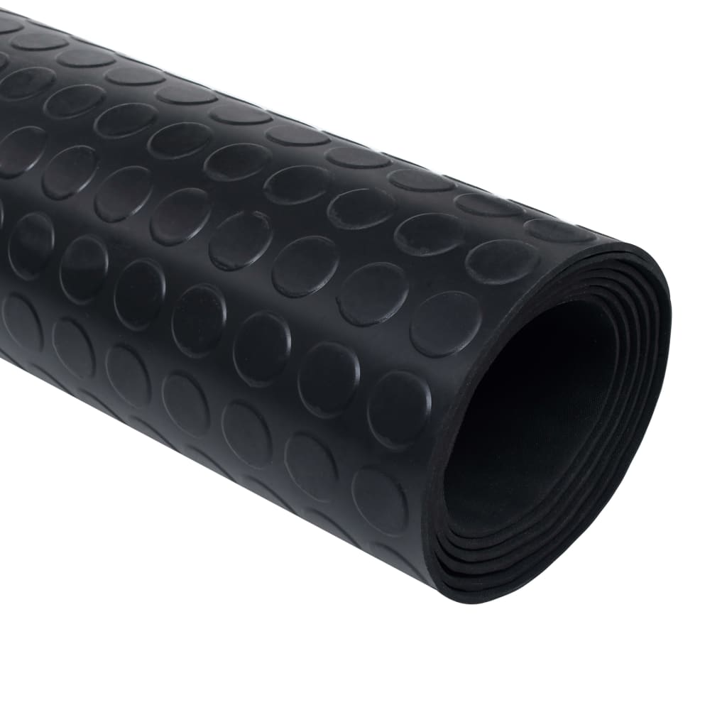 Vloermat anti-slip 3 mm 1,5x4 m rubber ruit