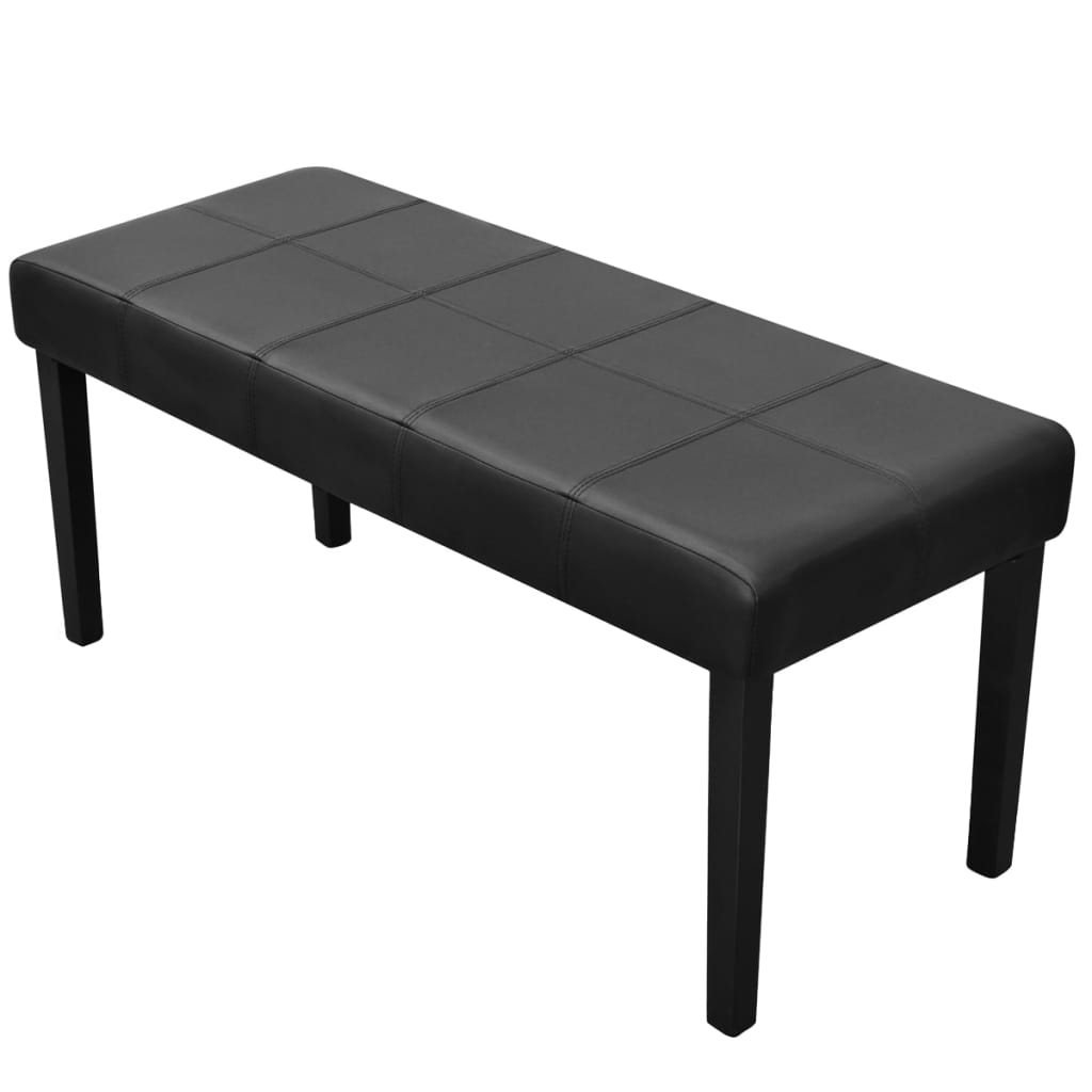 Banc 106 cm cuir artificiel