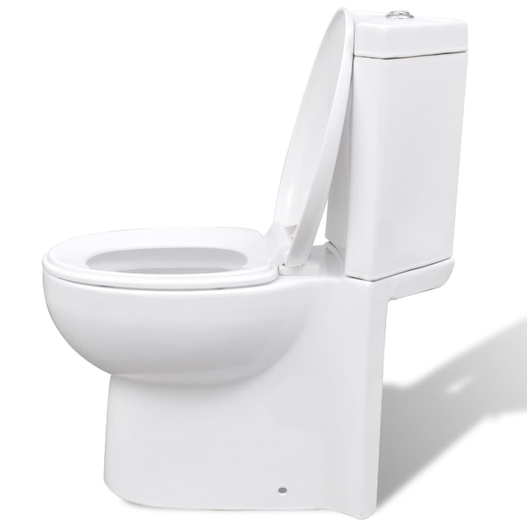 Modèle d'angle de toilette en céramique