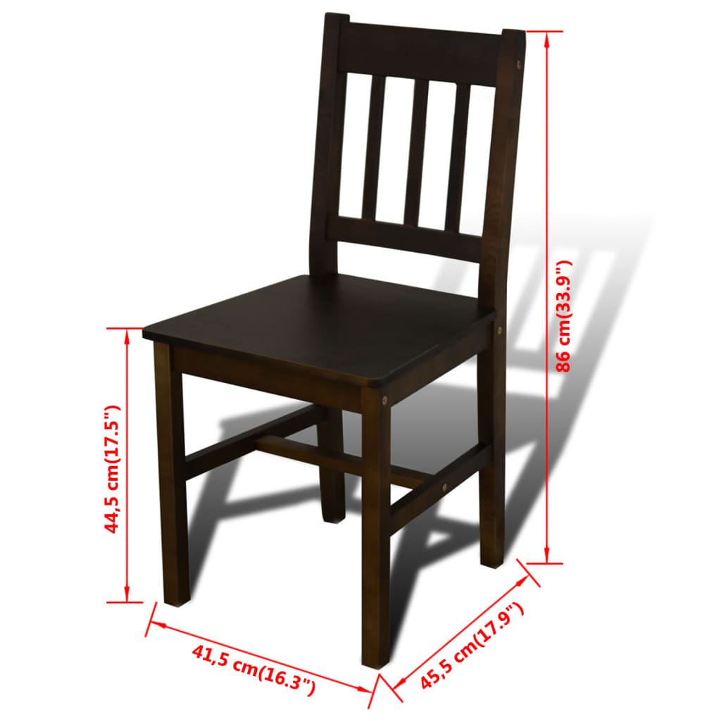 Table à manger avec 4 chaises en bois naturel