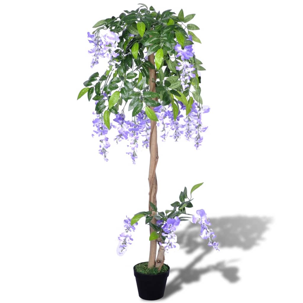 Plante glycine artificielle avec pot 120 cm