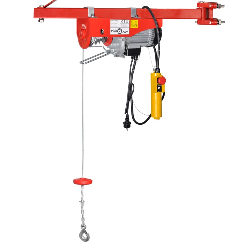 Elektrische lier 1000 W 200/400 kg