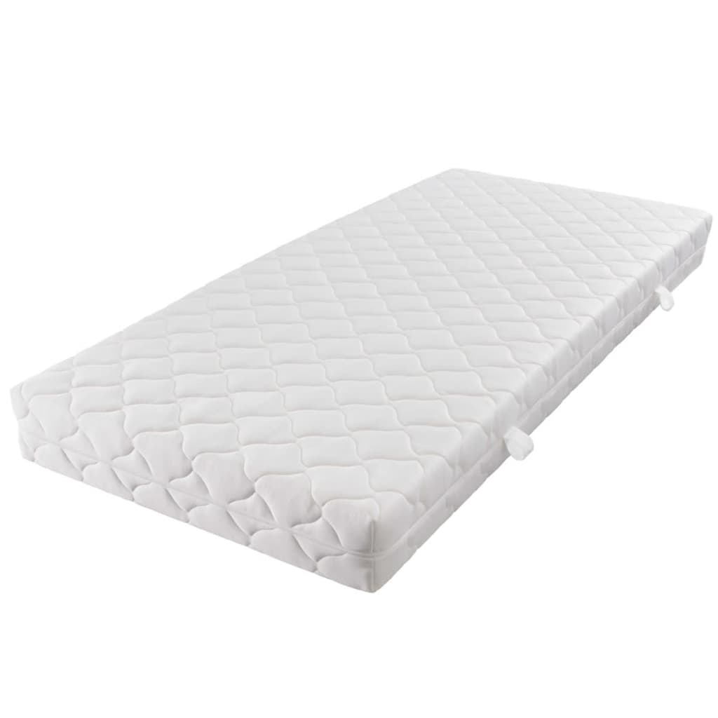 Matelas avec housse lavable 200x90x17 cm