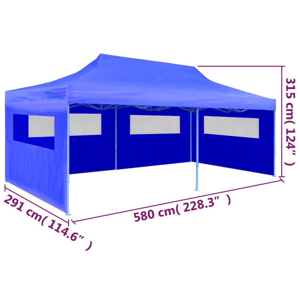 Partytent pop-up inklapbaar 3x6 m