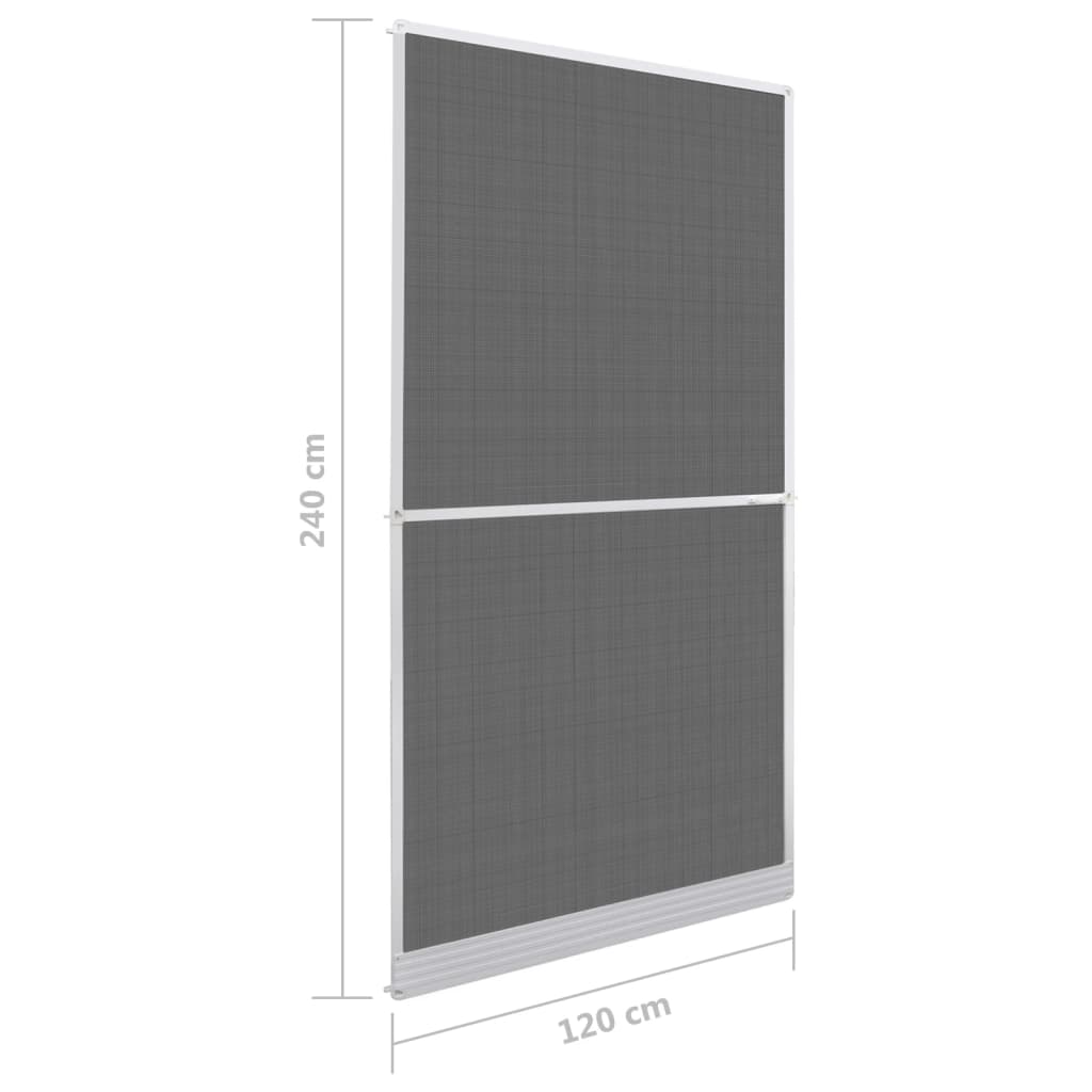 Porte moustiquaire avec charnières 100x215 cm