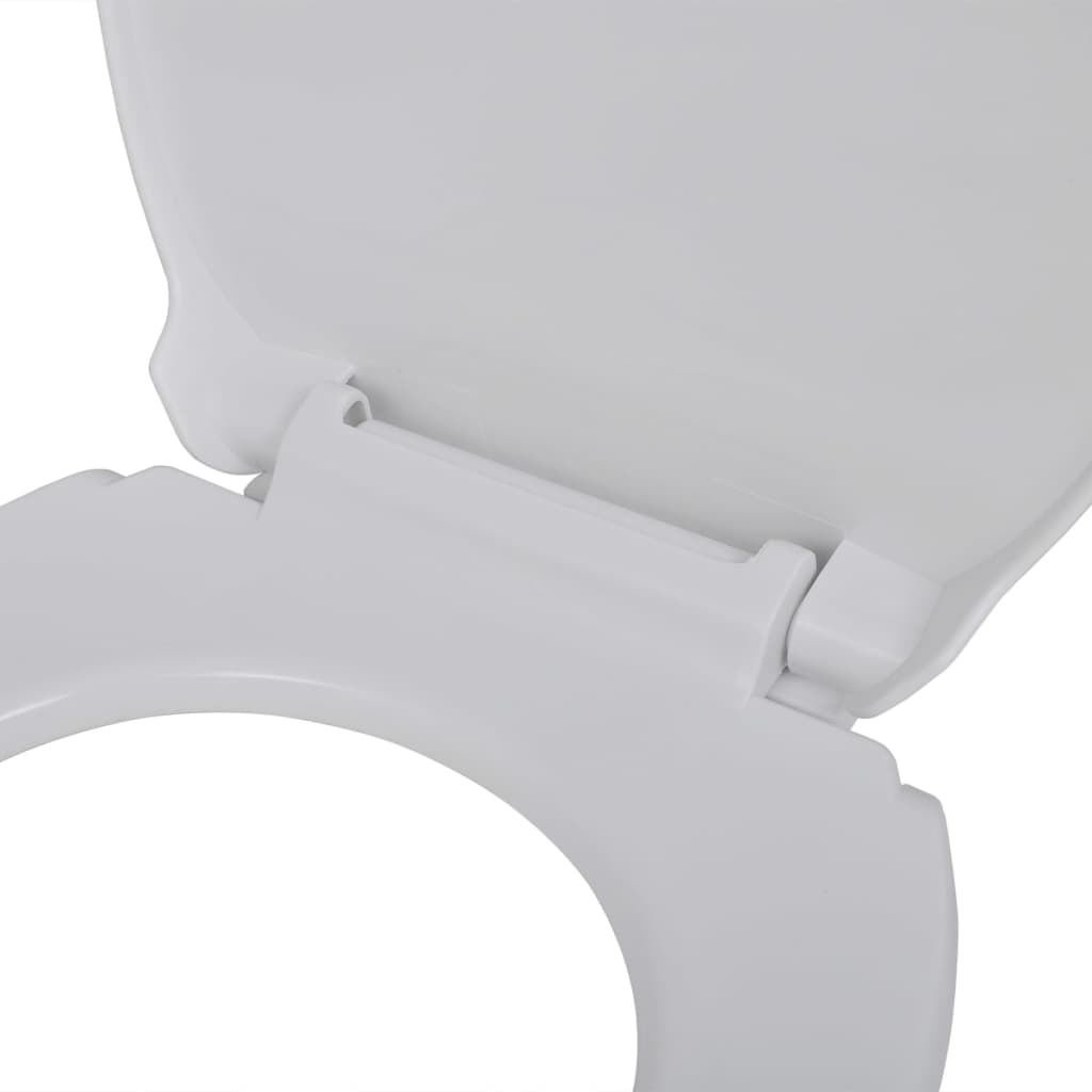 Abattant WC softclose carré blanc