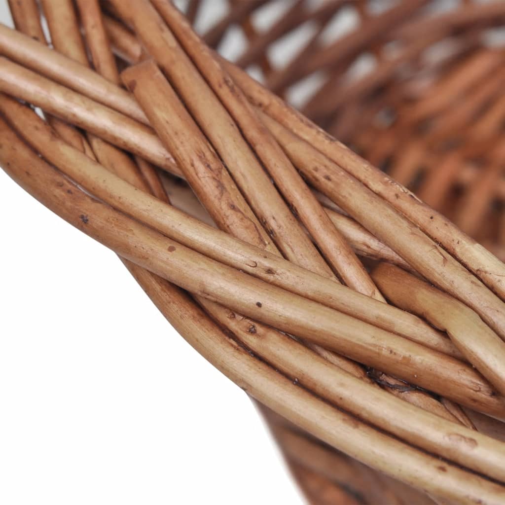 Panier/lit pour chien 69 cm saule naturel