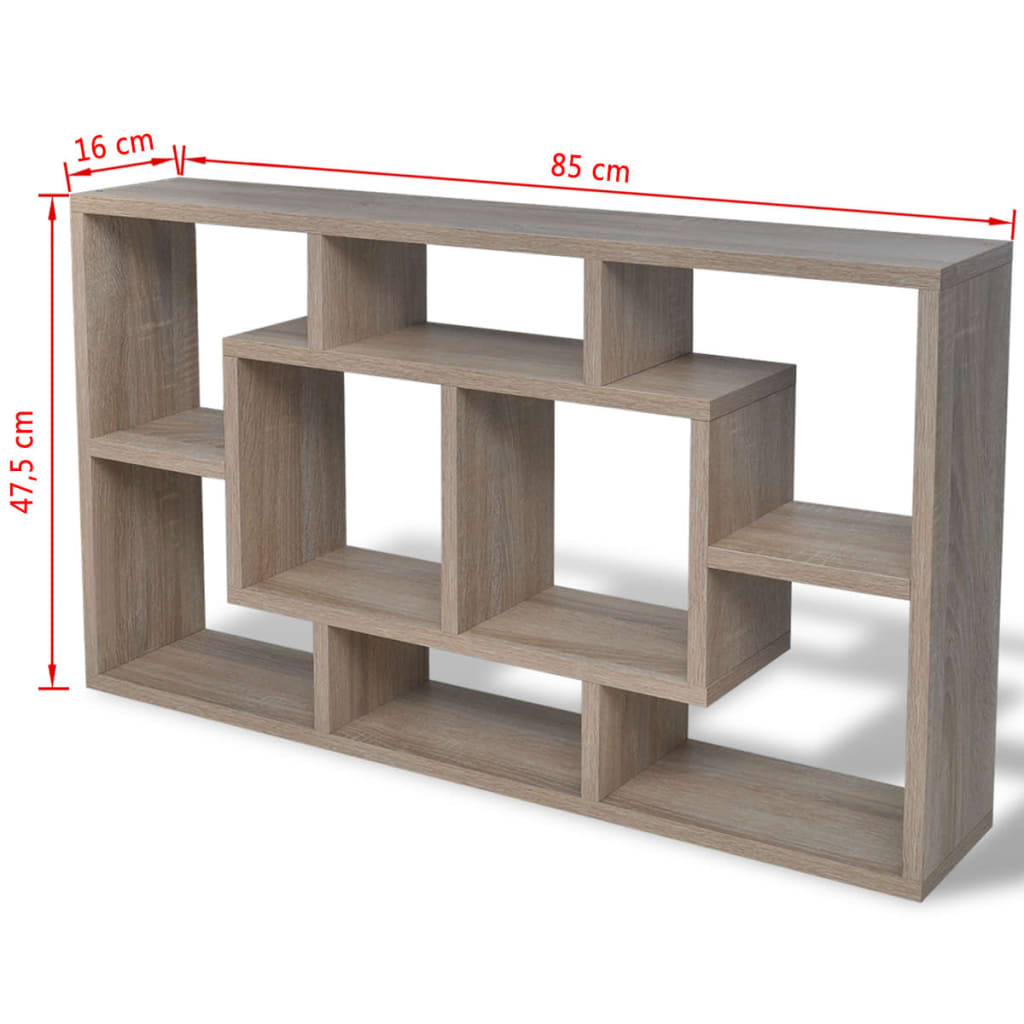 Wandschap 8 vakken