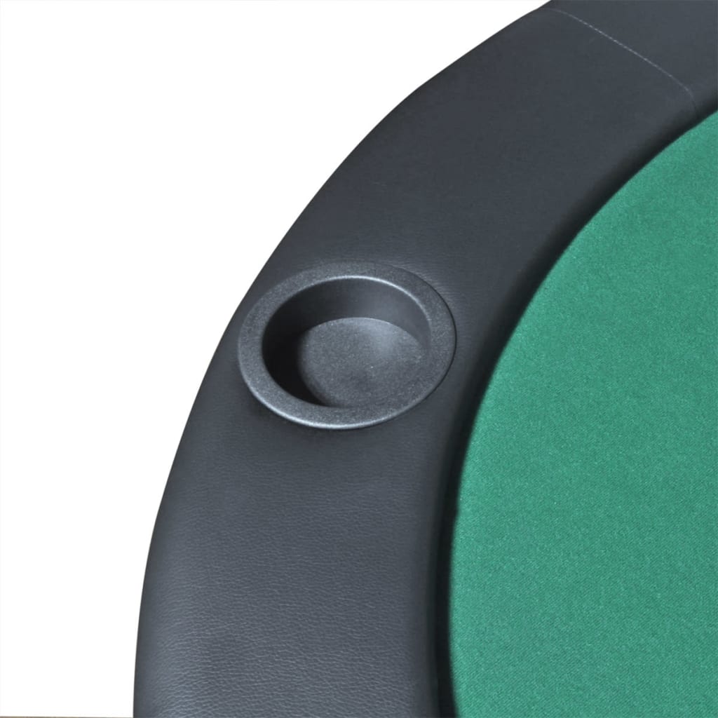 Plateau de table de poker pour 10 joueurs pliable