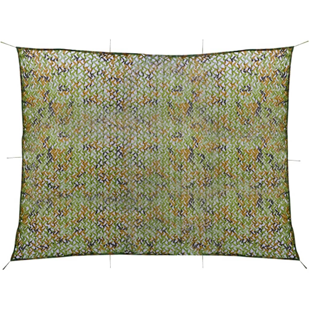 Filet de camouflage avec sac de rangement 2x6 m