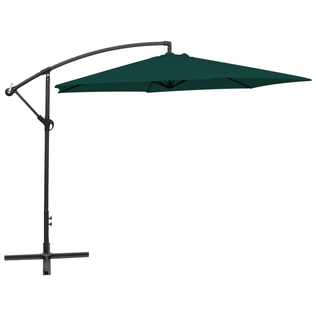 Zweefparasol met aluminium paal 300 cm