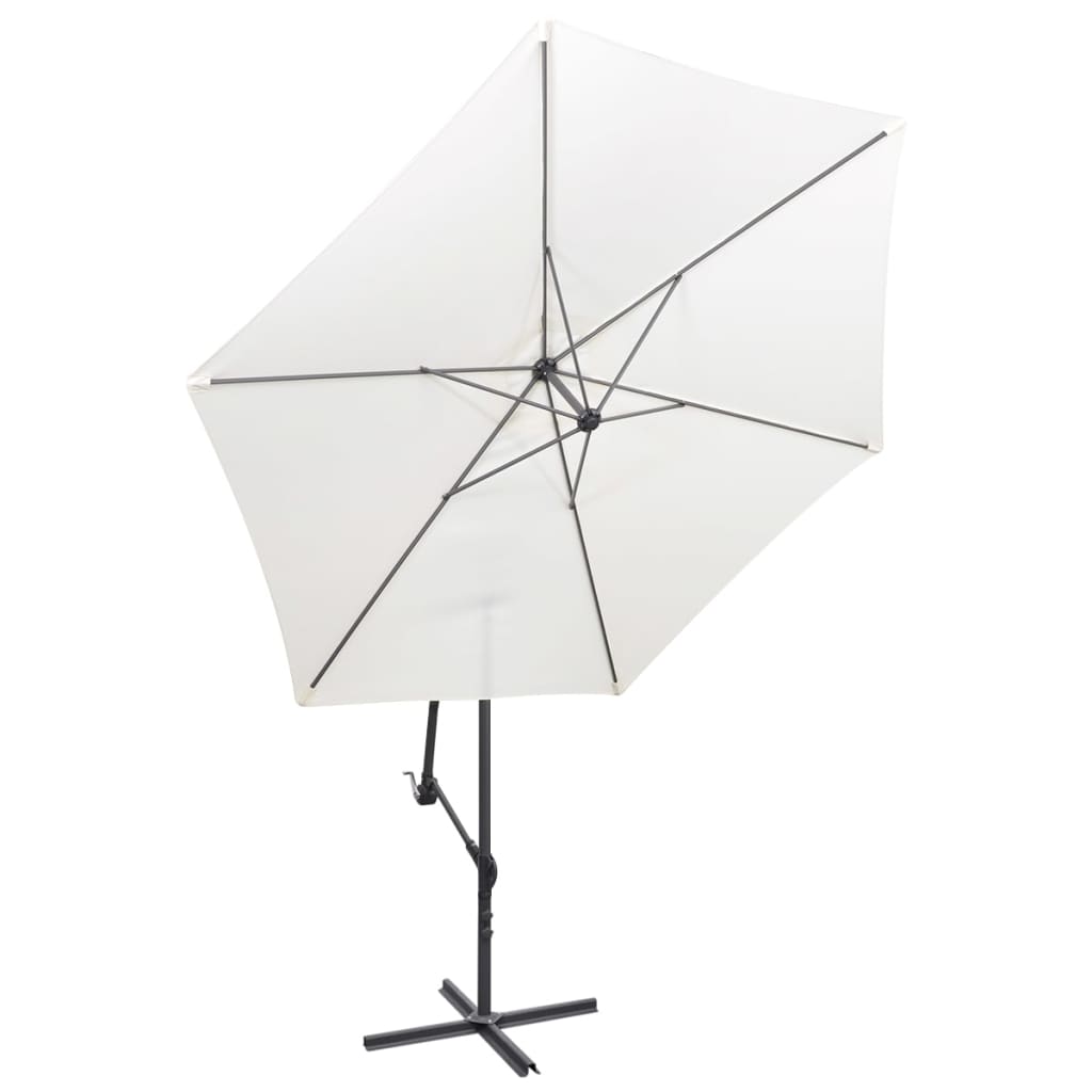 Zweefparasol met aluminium paal 300 cm