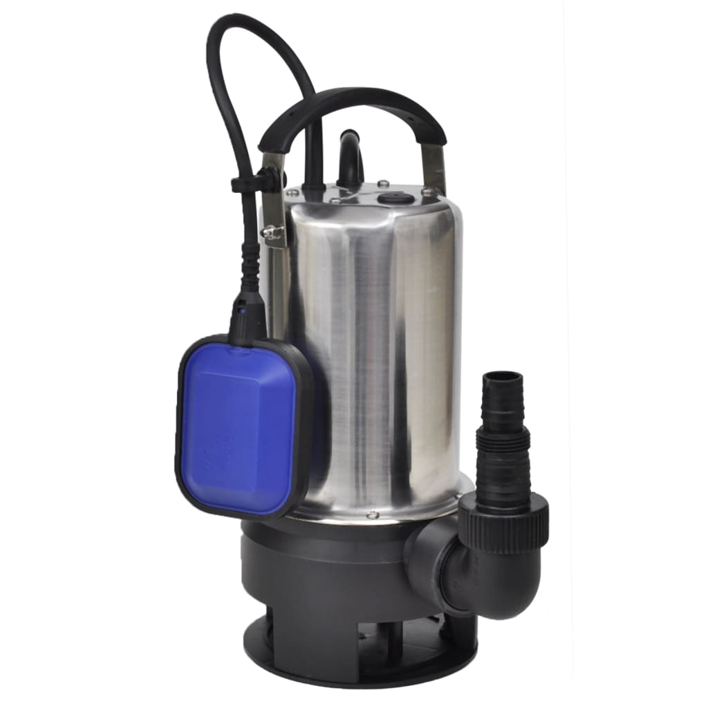 Pompe submersible pour eaux usées 750 W 12 500 L/h